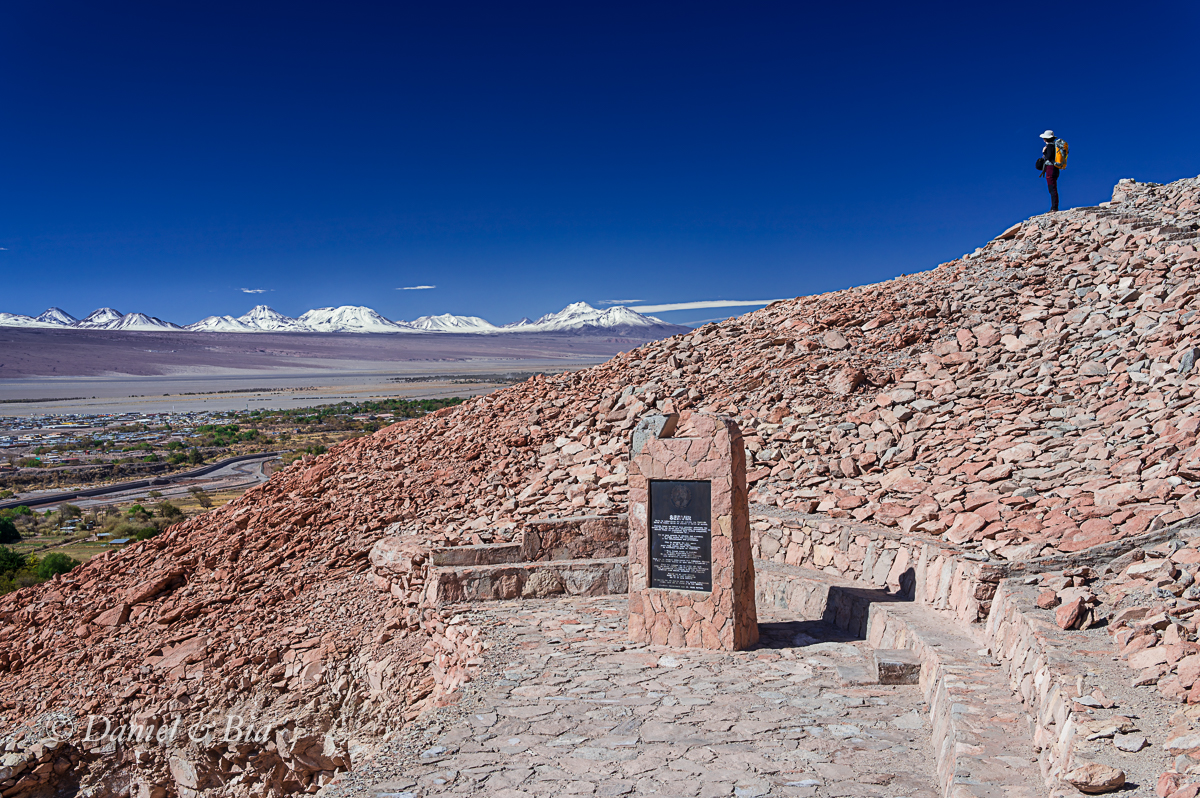 Pukará de Quitor, San Pedro de Atacama, Chile, 16/08/2026. Foto Daniel e Bia.