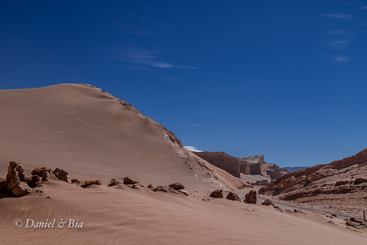 Valle de la Luna, San Pedro de Atacama, Chile, 16/08/2026. Foto Daniel e Bia.