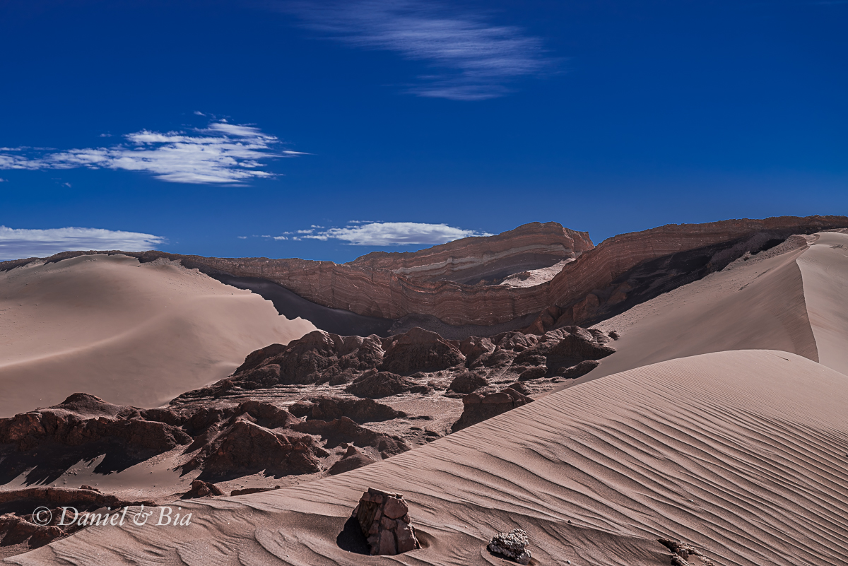 Valle de la Luna, San Pedro de Atacama, Chile, 16/08/2026. Foto Daniel e Bia.