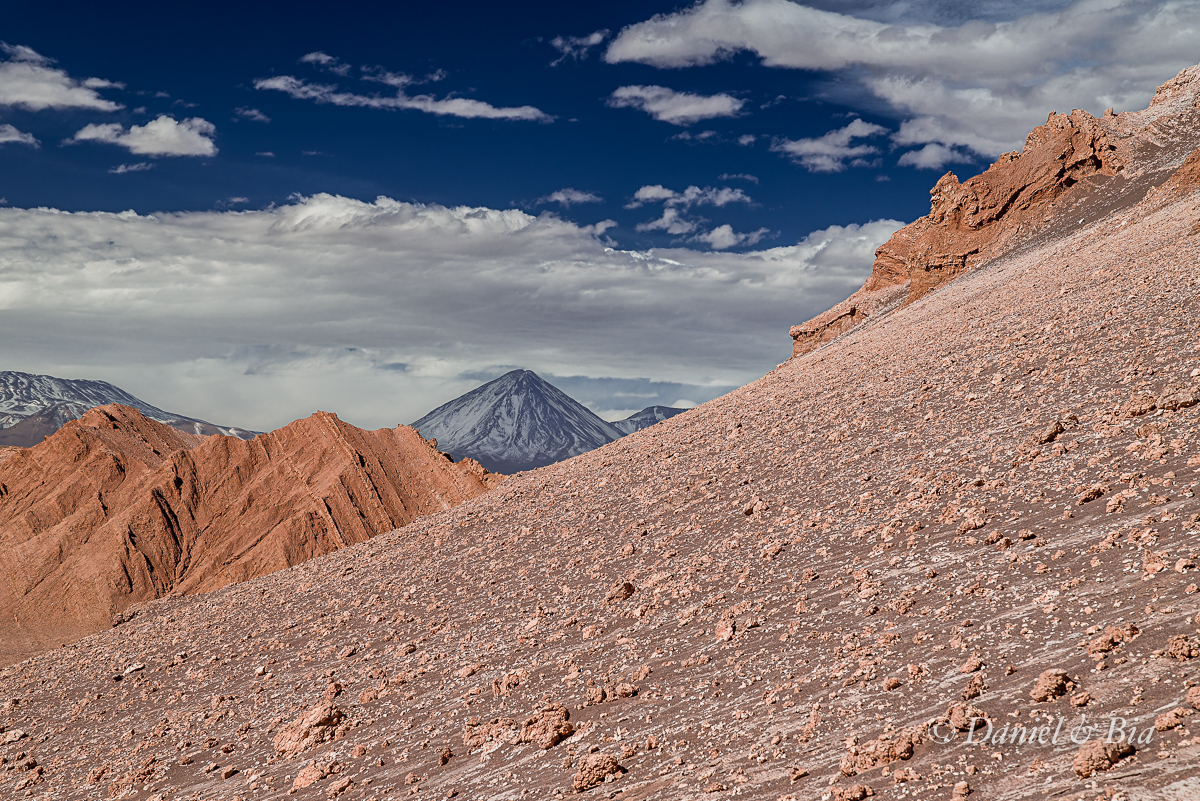 Valle de la Luna,, San Pedro de Atacama, Chile, 16/08/2026. Foto Daniel e Bia.