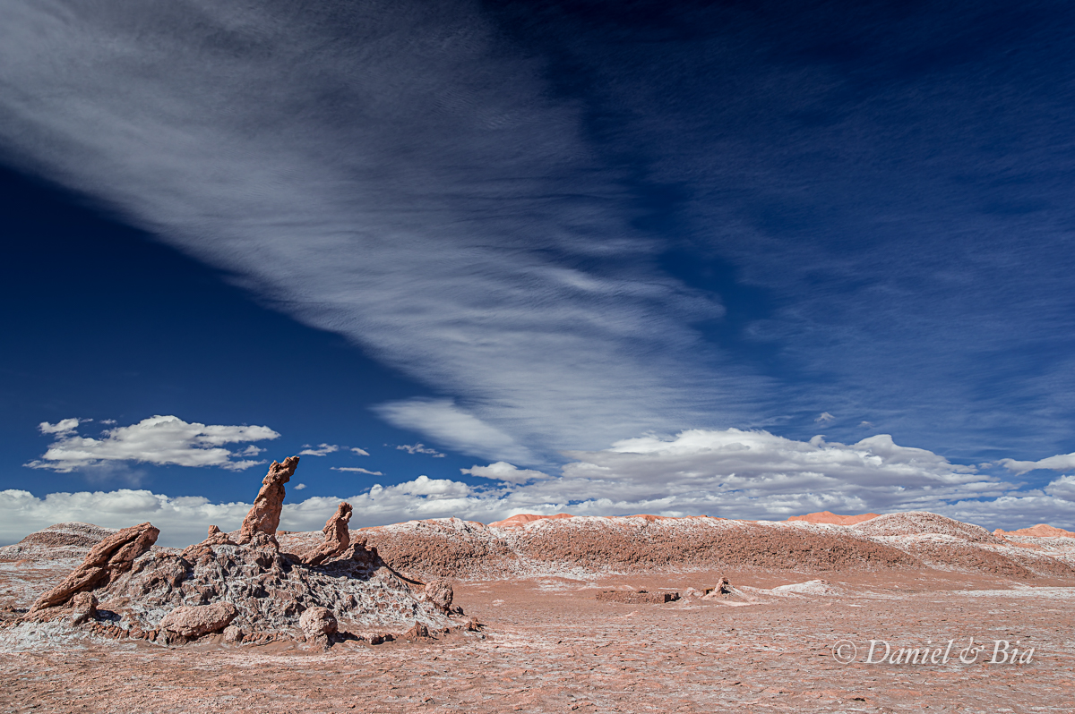 Valle de la Luna, San Pedro de Atacama, Chile, 16/08/2026. Foto Daniel e Bia.