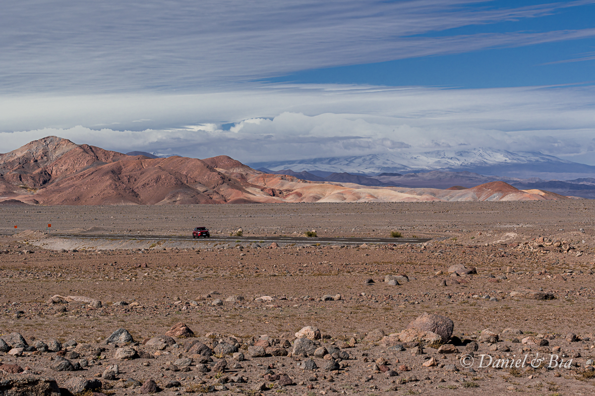 RN 23 - Trópico de Capricórnio, San Pedro de Atacama, Chile, 17/08/2026. Foto Daniel e Bia.
