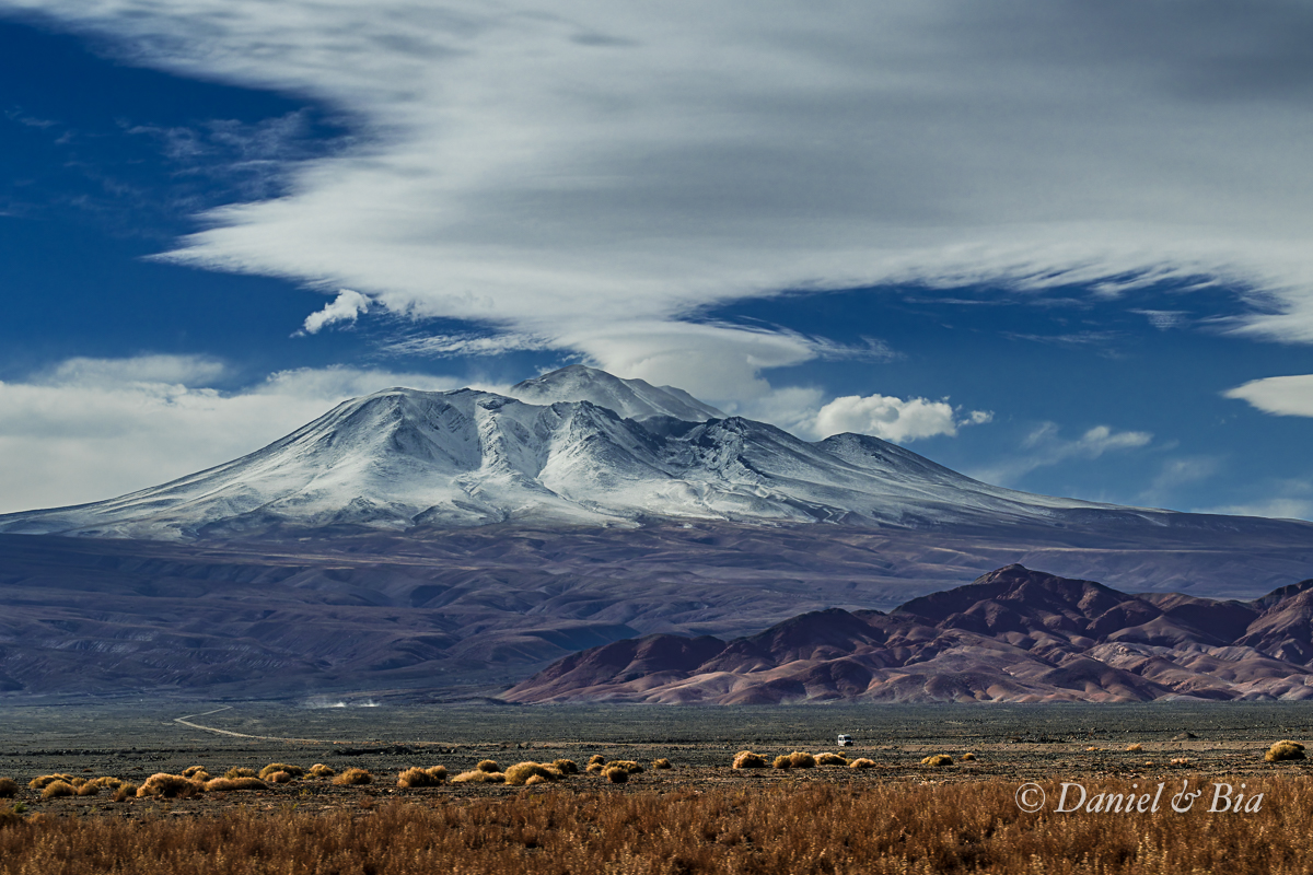 RN 23 - Trópico de Capricórnio, San Pedro de Atacama, Chile, 17/08/2026. Foto Daniel e Bia.
