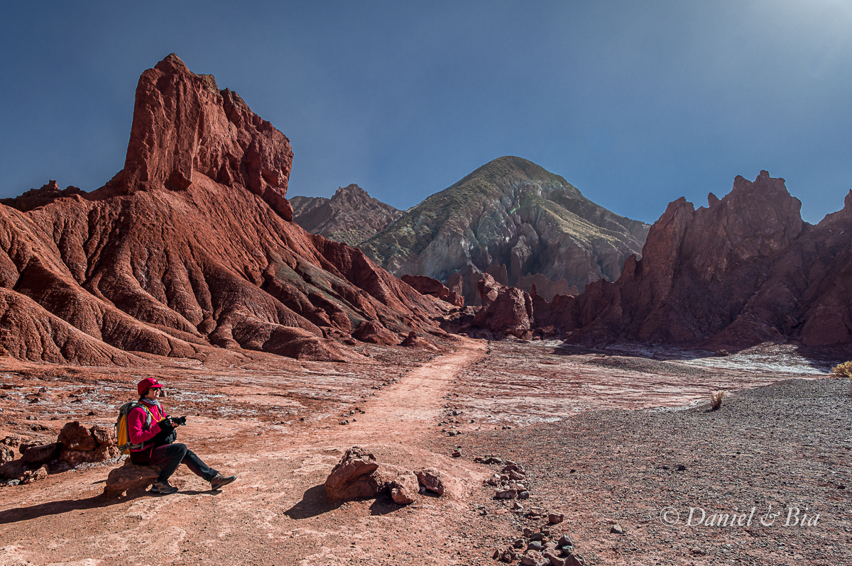Valle del Arcoiris, San Pedro de Atacama, Chile, 18/08/2026. Foto Daniel e Bia.