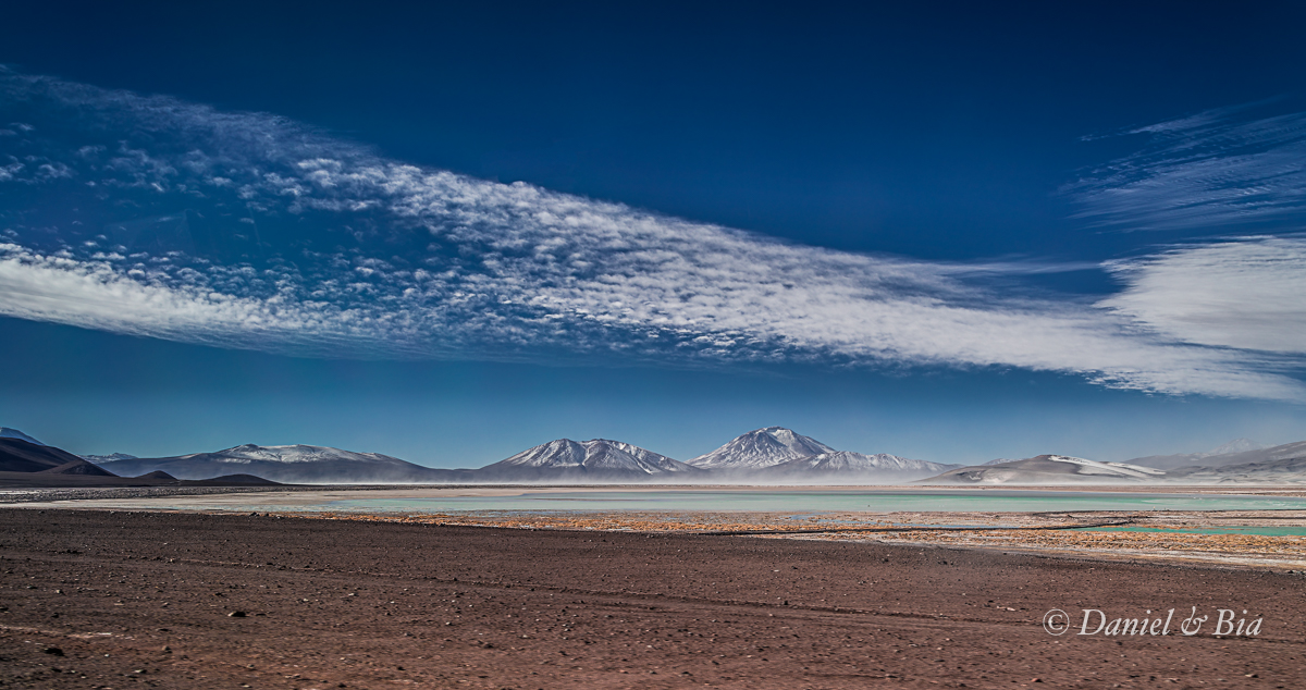 Salar e Laguna Ascotán (4.000m), Chile, 19/08/2026. Foto Daniel e Bia.