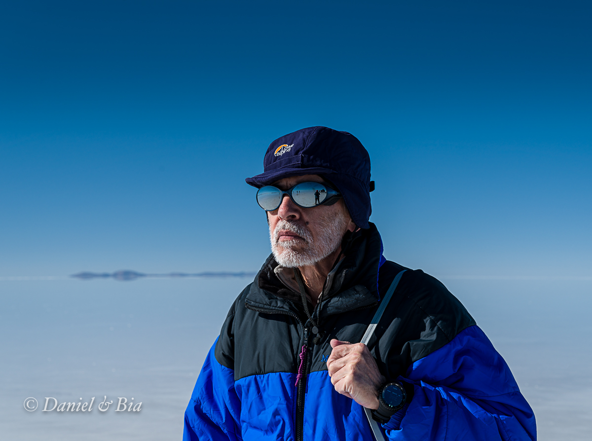 Salar do Uyuni, Bolívia, 21/08/2026. Foto Daniel e Bia.