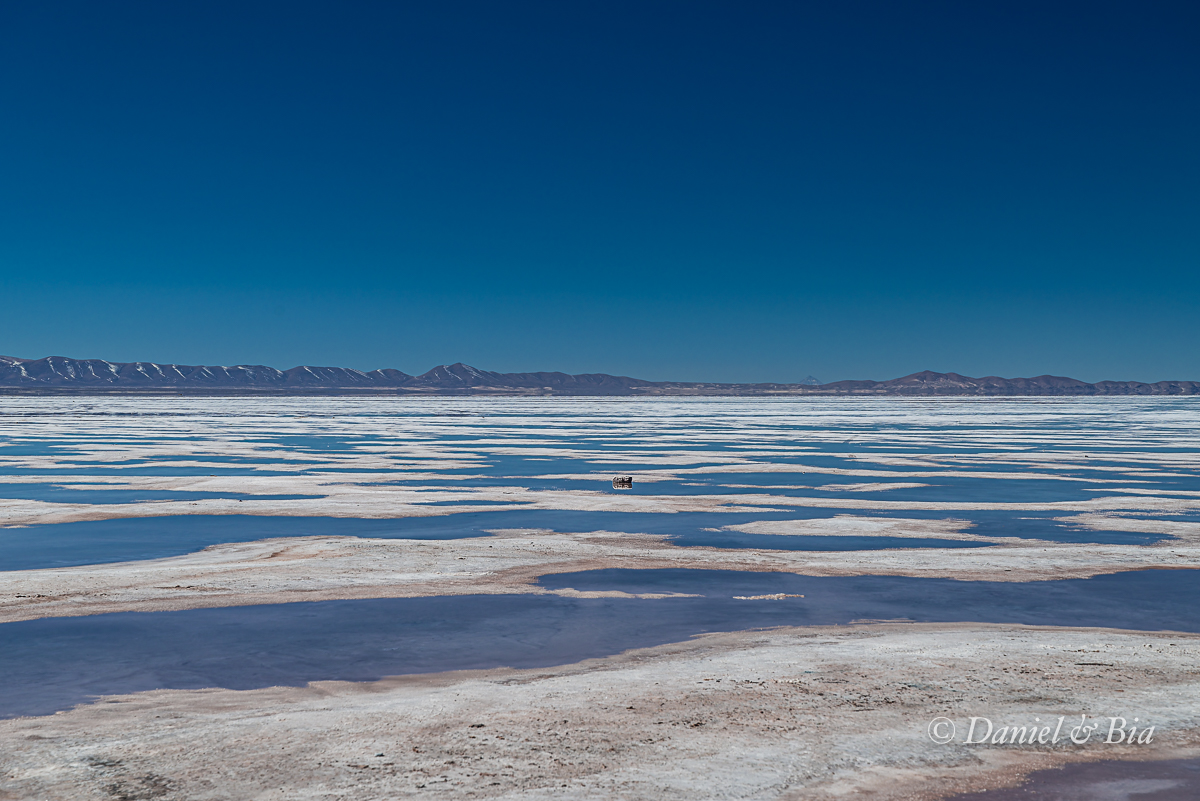 Salar do Uyuni, Bolívia, 21/08/2026. Foto Daniel e Bia.