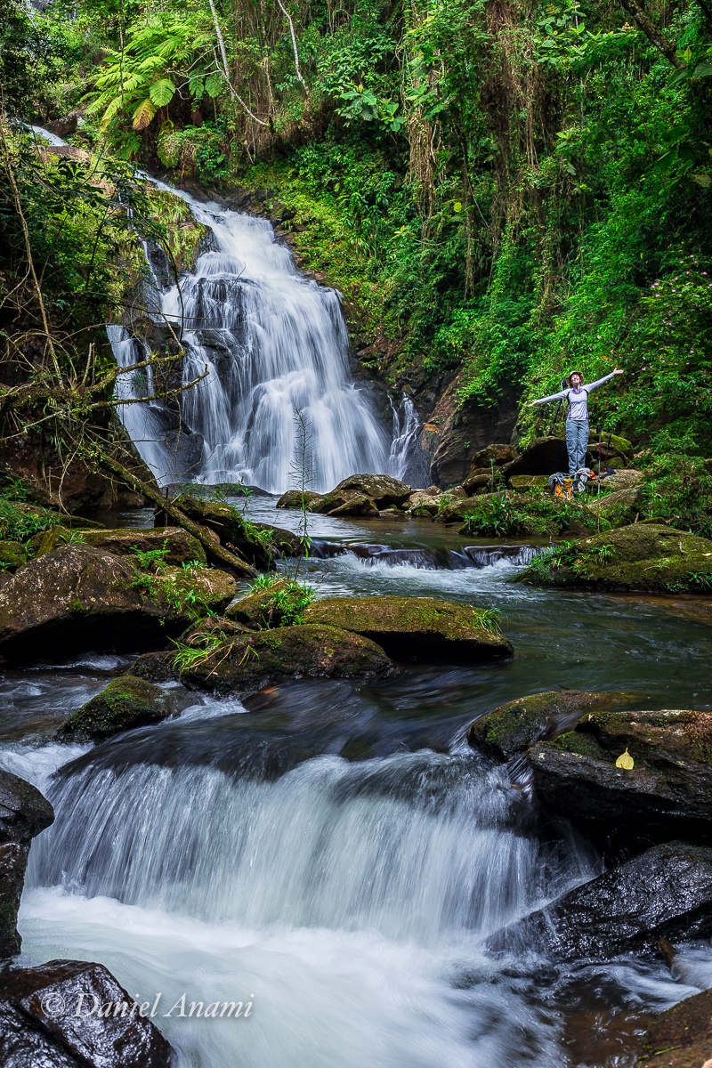 Cachoeira Deus me Livre, Aiuruoca, 30/12/2018. Foto Daniel Anami.
