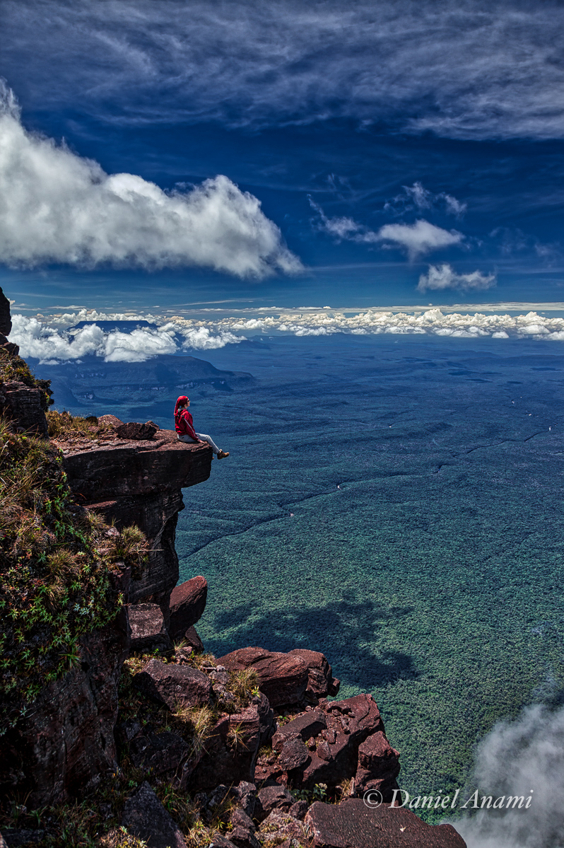 Na proa, navegando sobre a Floresta Amazônica! 17/03/2016. Foto Daniel Anami.