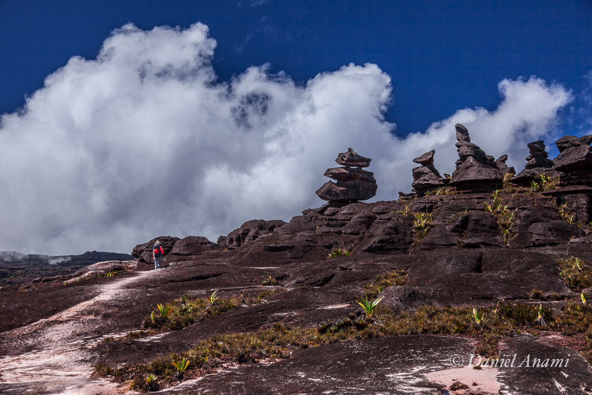 Ideogramas em rocha cujo significado é 'vai andar muito mais do que imaginas' . 18/03/2016. Foto Daniel Anami.