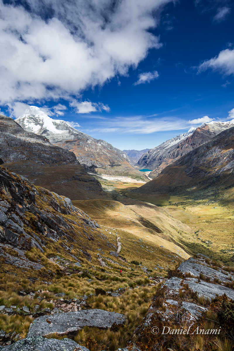 Eu vim de lá. Cordillera Blanca / Trilha da Punta Unión - 06/07/17: Nev. Artesonraju (6.025m). Foto Daniel Anami.
