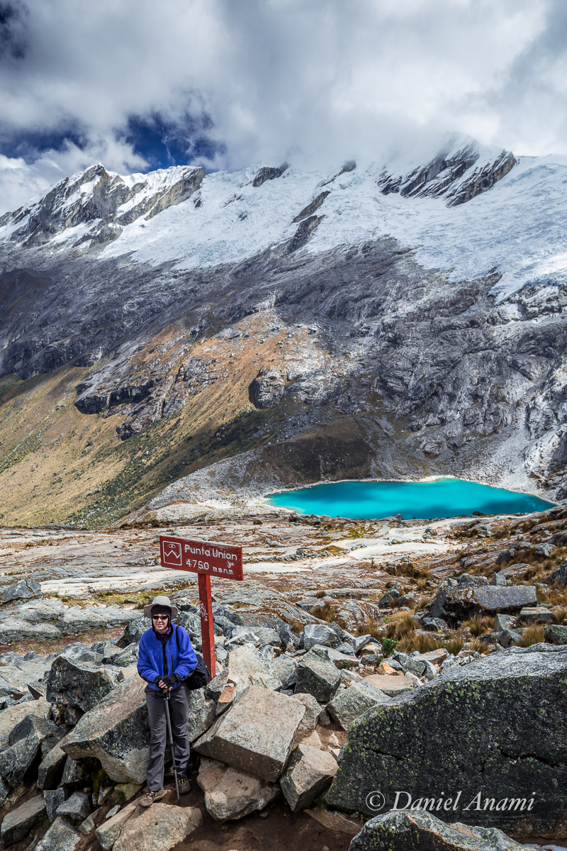 Estive aqui e não lembrei de você. Cordillera Blanca / Punta Unión (4.760m) - 06/07/17. Foto Daniel Anami.