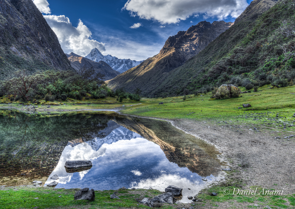 Espelho, espelho meu, existe acampamento mais distante do que o meu? Cordillera Blanca / Quebrada Huaripampa - 06/07/17. Foto Daniel Anami.