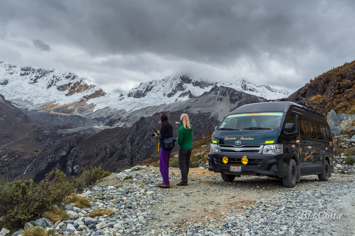 É ali?!? Cordillera Blanca / Portachuelo de Llanganuco - 07/07/17. Foto Bia Costa.