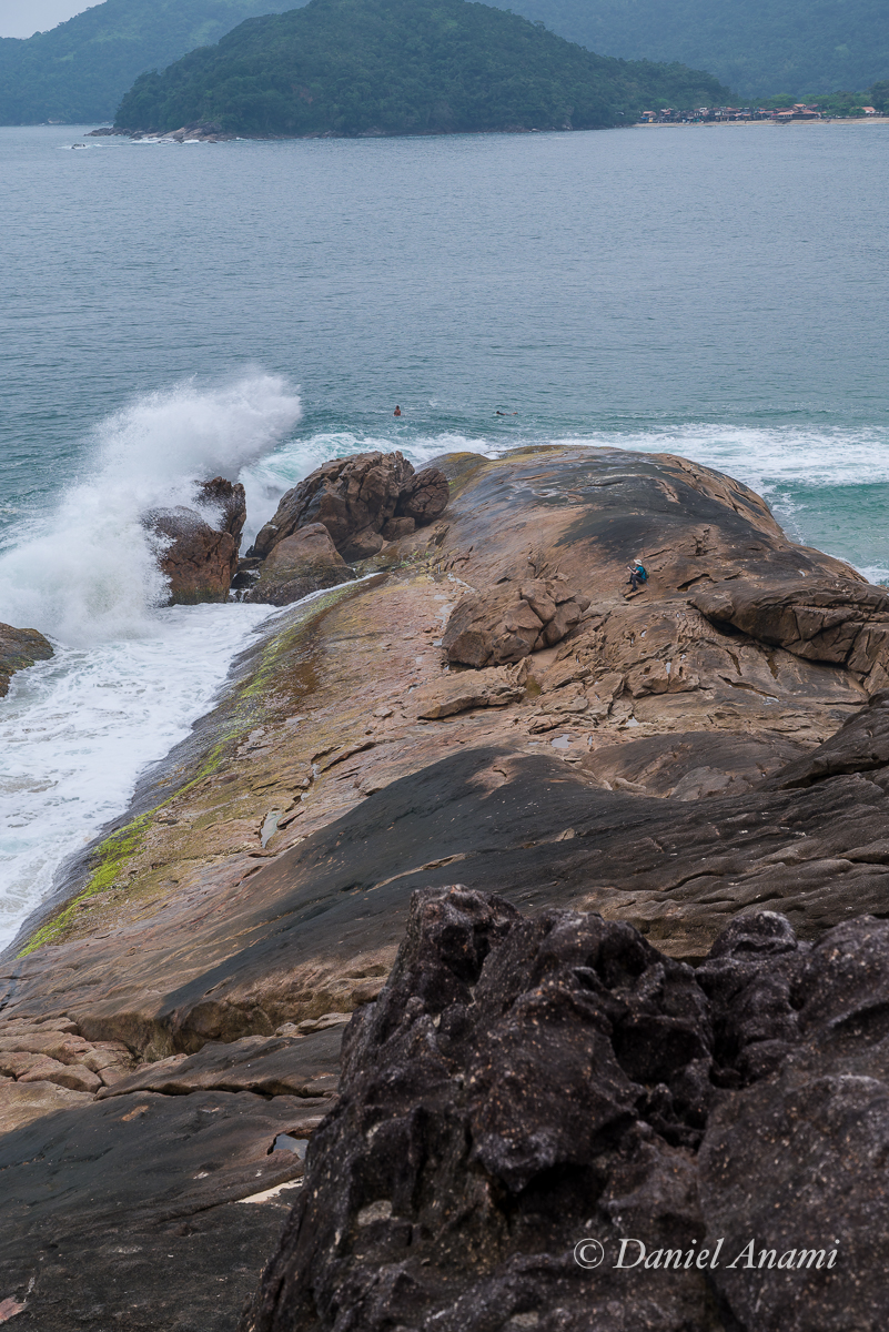 Costões da praia do Cepilho, Trindade, Parati, RJ, 23/09/2024. Foto Daniel Anami.